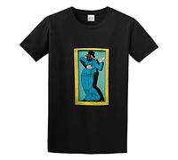 nicai Men's Sly Dan Gaucho Donald Fagen Walter Becker Hey Nineteen Simplicity Short Sleeve T-Shirt Black L
