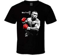 nicai Mike Tyson T Shirt Black S
