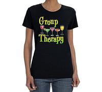 nicai Women's Group Therapy Assorted T Shirt Black M