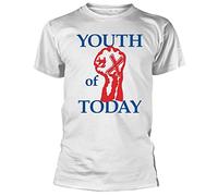 nicai Youth of Today Fist White T-Shirt - White S XL