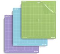 NICAPA Tappetino da taglio di ricambio per Cricut Maker 3/Maker/Explore 3/Air 2/Air/One, per lavori di artigianato in vinile, aderente, antiscivolo, flessibile 12"x12" da 30,5 x 30,5 cm, 3 pezzi