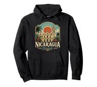 Nicaragua Cattedrale di Granada America Centrale coloniale 505 Felpa con Cappuccio