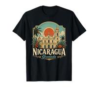 Nicaragua Cattedrale di Granada America Centrale coloniale 505 Maglietta