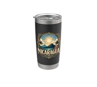 Nicaragua Volcan America Centrale 505 Roatan Granada Yojoa Bicchiere termico in acciaio inox doppia parete