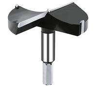 NICAVKIT 100mm Punte Trapano Forstner in acciaio al tungsteno, Forstner Drill Bit per legno, Punta Forstner Per Legno In Lega premium Per Forare Legno, Compensato, Plastica