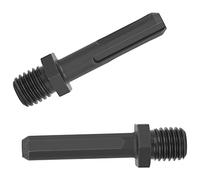 NICAVKIT 2Pcs adattatori M14 filettatura esterna per punte diamantate, SDS Plus e codolo triangolare adattatore per trapano diamantato M14, adattatore per trapano M14