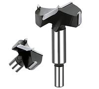 NICAVKIT 45mm Punte Trapano Forstner in acciaio al tungsteno, Forstner Drill Bit per legno, Punta Forstner Per Legno In Lega premium Per Forare Legno, Compensato, Plastica
