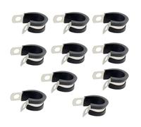 NICAVKIT Set di 10 fascette stringicavo in gomma P da 16 mm