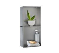 Nicchia a parete in acciaio inox