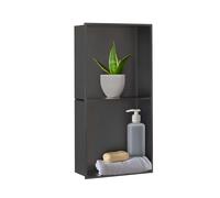 Nicchia a parete in acciaio inox