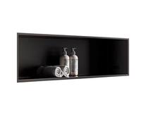 Nicchia da incasso a parete per doccia, in acciaio inox per una facile installazione, perfetta per la ristrutturazione del bagno e la casa