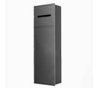 Nicchia da incasso in acciaio inox, porta rotolo di carta igienica e portascopino, elegante mensola organizer per uso domestico e alberghiero