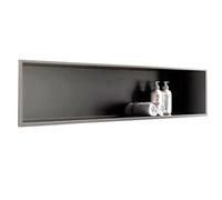 Nicchia da parete per bagno 90 * 32 cm, nicchia per doccia da incasso per bagno, senza bisogno di piastrelle, contenitore da incasso a parete per il miglioramento della casa