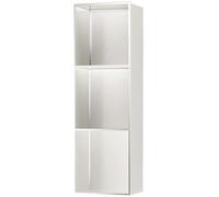 Nicchia da parete per bagno, armadietti decorativi in acciaio inox, eleganti mensole in metallo da incasso per soggiorno, bagno e cucina, ideali per biblioteche, bar e spazi pubblici.