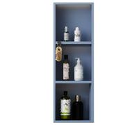Nicchia da parete per bagno, in acciaio inox impermeabile, con doccia da incasso, soluzione di stoccaggio integrata per armadietto per medicinali in metallo da bagno, 30 x 90 x 12,5 cm, perfetto