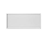 Nicchia da parete per bagno, in acciaio inox, lampada da doccia, impermeabile, da incasso, organizer da bagno, design a parete, facile installazione per un arredamento elegante.