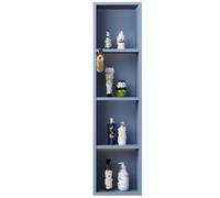 Nicchia da parete per bagno in acciaio inox per doccia e mobiletto portaoggetti incorporato in metallo per WC, docce, camere da letto, medicinali