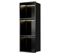 Nicchia da parete per bagno, in acciaio inox, per doccia, mensole portaoggetti impermeabili per shampoo e articoli da toeletta, organizer per alcova, casa, bagno, camera da letto