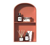Nicchia da parete per bagno, in acciaio inox, per doccia, monoblocco, da incasso, per shampoo e articoli da toeletta, facile da installare, elegante
