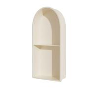 Nicchia da parete per bagno, in acciaio inox, per doccia, portaoggetti da incasso impermeabile per bagno, cucina e soggiorno, 28x62x15 cm, ripiani per alcova, shampoo e articoli da toeletta.