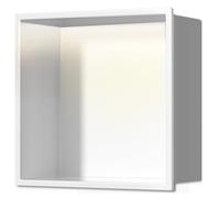 Nicchia Doccia Da Incasso Cuccia Mensola per in acciaio inox, mensola per bagno, armadietti in metallo da incasso, porta carta igienica a doppio strato, accessori da cucina, luce per camera