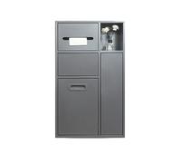 Nicchia Doccia Incasso da parete per bagno in acciaio inox moderna impermeabile con pattumiera integrata alcova porta carta igienica portaoggetti per la cucina vassoio per l'organizzazione