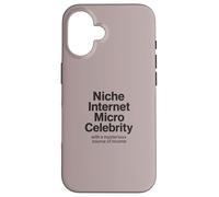 Nicchia Internet Micro Celebrità Custodia per iPhone 16