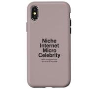 Nicchia Internet Micro Celebrità Custodia per iPhone X/XS