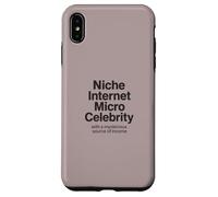 Nicchia Internet Micro Celebrità Custodia per iPhone XS Max