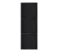 Nicchia Per Doccia, Nicchia Per Doccia In Acciaio Inox 304, Mensole Per Bagno, Nicchia Per Bagno Umido, Mensola A Muro Per Shampoo E Articoli Da Toeletta, Organ,Black-90x28x12.5CM/35.44x11.03x4.93in
