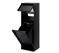 Nicchia portaoggetti da bagno con porta carta igienica e spazzolone per bagni pubblici e docce