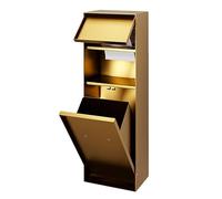 Nicchia portaoggetti da bagno con porta carta igienica e spazzolone per bagni pubblici e docce