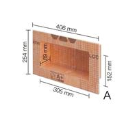 Nicchie Prefabbricate KERDI-BOARD-N Schluter ripiano per doccia/scaffale Mensole