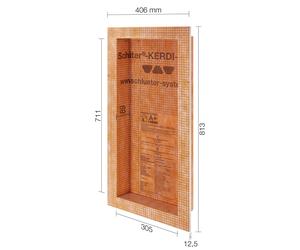 Nicchia Prefabbricata Schluter Kerdi Board N Impermeabile Facile da Montare
