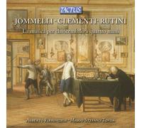 Niccolo Jommell Jommelli/Clementi/Rutini: La Musica Per Clavicembalo a Quat (CD)