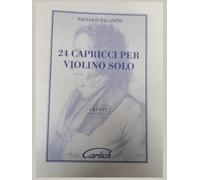 Niccolò Paganini 24 capricci per violino solo - Carisch
