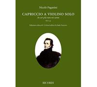 Niccolò Paganini-Capriccio a violino solo"In cor più non mi sento"-BOOK