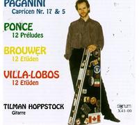 Niccolo Paganini/Ponce/Heitor Villa-Lobos/Bro - Caprices 5/17/Preludes [12]/et
