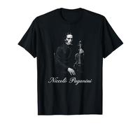 Niccolò Paganini Romantico Violino Virtuoso Ritratto Maglietta