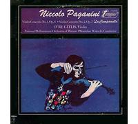 Niccolo Paganini; Violin Concerto No. 1, Op. 6 / Violin Concerto No. 2, Op.7 / Ivry Gitlis, Violin / National Philharmonic Orchestra of Warsaw /