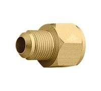 NICCONS - RIDUZIONE M 1/4" X F 3/8" IN OTTONE PER CONDIZIONAMENTO A-810-005