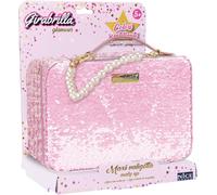 Nice 19113 Girabrilla Tweed Case Maxi Valigetta Make Up