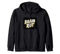 Nice Brain Rot Statement Costume per Ragazzi e Ragazze Felpa con Cappuccio