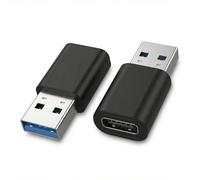 NICE BUDDY Adattatore da USB a USB C, 2 pezzi, adattatore da USB C femmina a USB maschio, convertitore di tipo C per iPhone 17, 16, 15, 14, 13 Plus, Pro Max, iPad Air Mini 6 7, Sam-Sung Galaxy S23 S24
