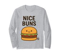Nice Buns Hamburger Maglia a Manica