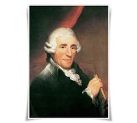 Nice Captain Ritratti dei migliori 10 musicisti poster A3 con stampa di musicisti di fama mondiale (Franz Joseph Haydn)