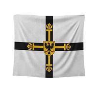 Nice Captain Stemma del Medioevo Arazzo Emblema Banner da Parete Arredo da Parete 100 cm x 125 cm (Ordine Teutonico)