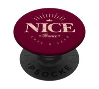 Nice Côte d'Azur Francia | Nice France Modern PopSockets PopGrip Adesivo