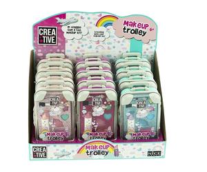 Nice Creative Make Up Trolley, Valigetta con Set di Trucchi