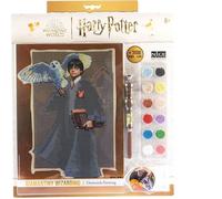 DIAMANTINY Harry Potter - Wizarding Foundation - Kit crea il Mosaico, Attività Crystal Art, Diamond Painting, 1 Quadro A4 Assortito Casuale